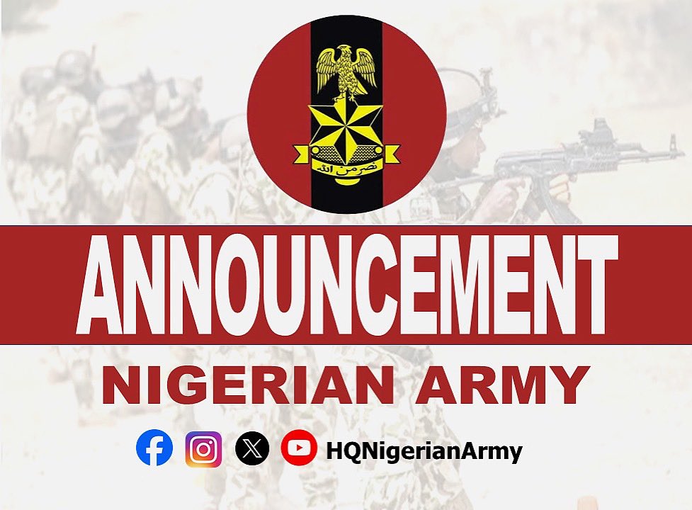 Nigerian Army Recruitment Shortlisted Candidates